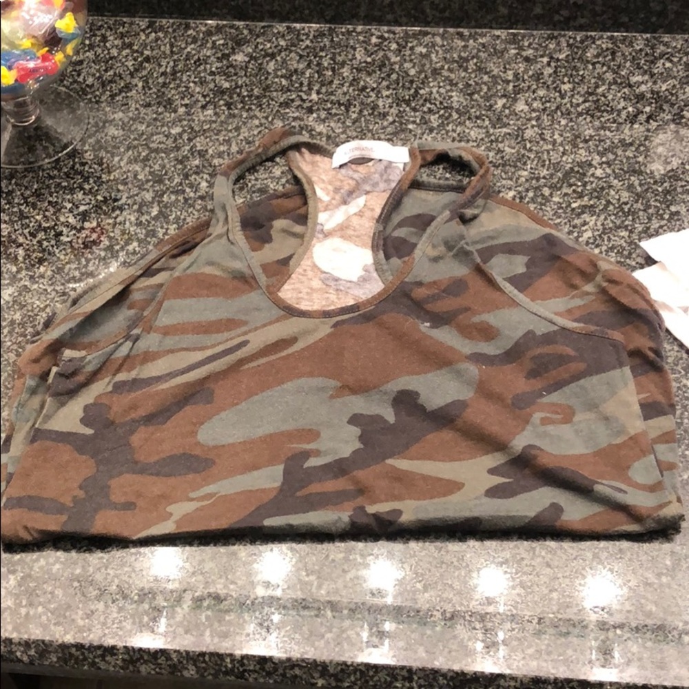 Alternative camo tank top size small